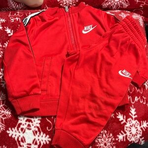 Nike Kids Red Sweatpants & Joggers Set